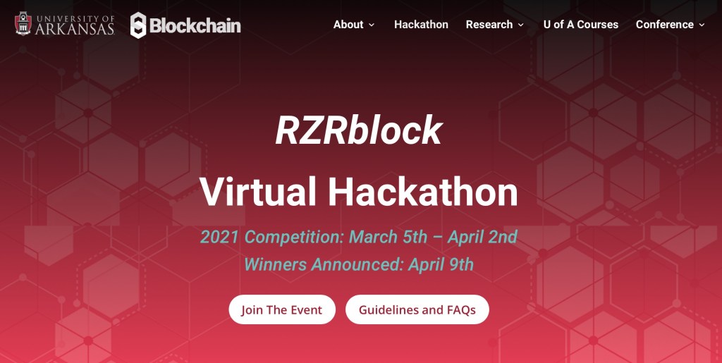 Happy to mentor teams at the RZRblock Virtual&nbsp;Hackathon!
