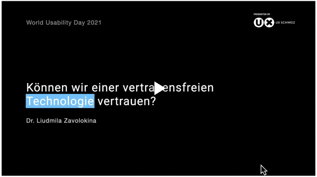 Trustlessness of blockchain at WUD&nbsp;2021