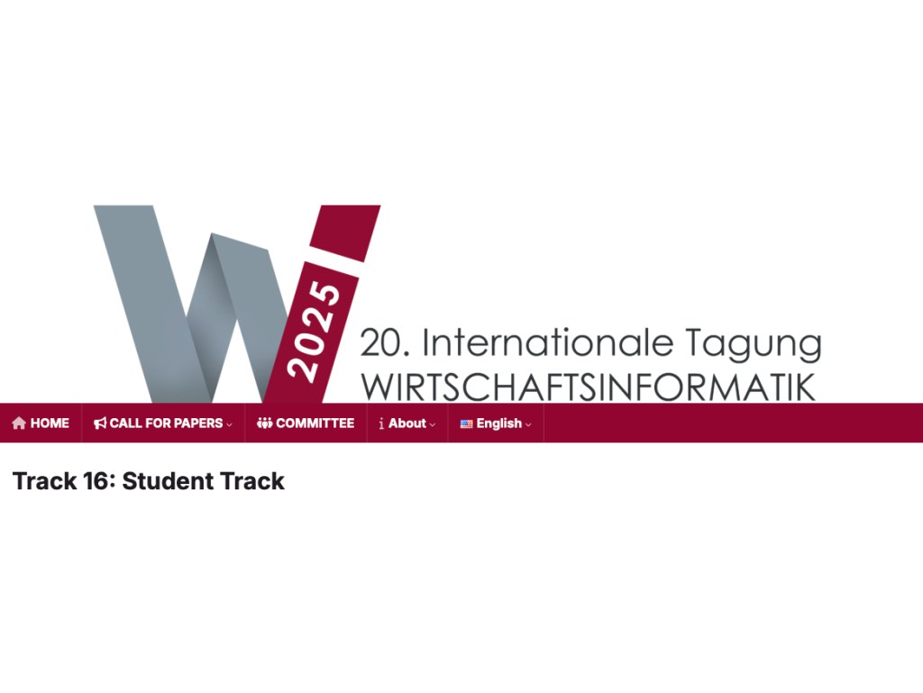 Present Your Research at #WI2025 Student&nbsp;Track